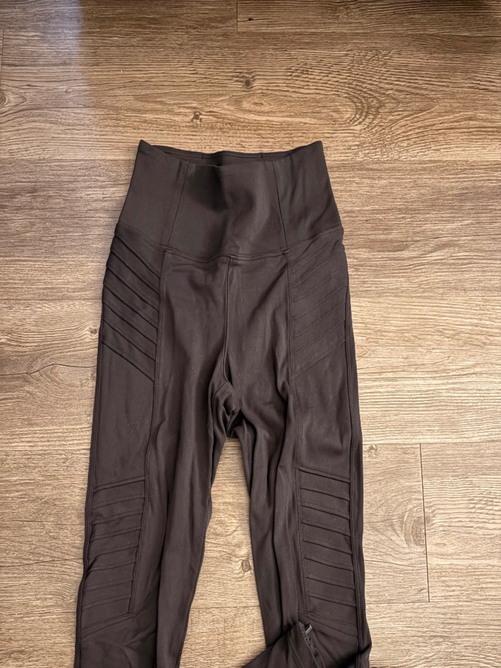 Athleta Moto Leggings in Black